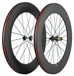 WINDBREAK BIKE 23mm Width Bike Wheel 88mm Depth Clincher Carbon 700c Road Bike Wheelset