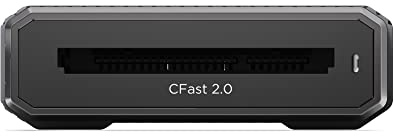 SanDisk Professional Pro-Reader CFast Lector de Tarjetas con transferencias superrápidas de Contenido Multimedia, Negro