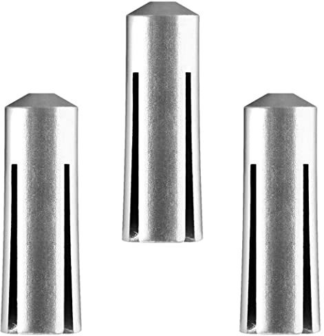 THOR-DARTS Flight Protector Darts in alluminio in 10 colori, protezione per la luce, protezione per le alette argentate, Flight Saver Silver, protezione per le alette (3 set (9 pezzi), argento)