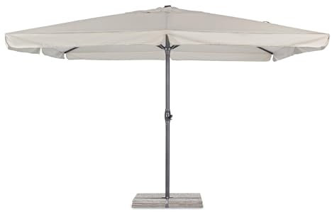 Decorspace Parasol central pour jardin, bar et restaurant 4 x 4 m (anthracite)