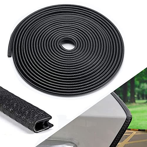 4M Kantenschutz für Autotür, Kaliwa Autotür Kantenschutz Universelle Passform aus Gummi, U-Form Autotürkantenschutz für die Meisten Autos wie Bleche, Limousinen, LKWs, SUV, ATV,