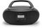 Roberts ZOOMBOX4 FM/DAB/DAB+ CD Boombox with Bluetooth, Black