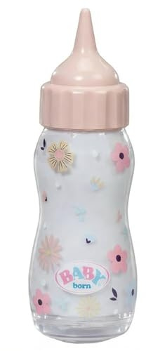 Baby Born Biberon Magique – Biberon Rose pour poupée avec Effet réaliste – Accessoire pour poupée – Convient aux Enfants dès 1 an