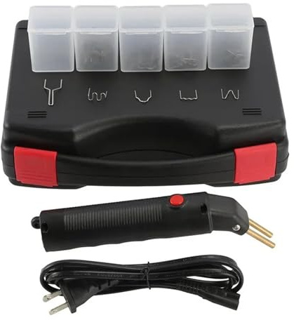 XFYESL Saldatrice per plastica Pistola per Saldatura elettrica con 400 Punti Metallici, Macchina per la Riparazione di Crepe in plastica, Strumenti per la Riparazione del paraurti