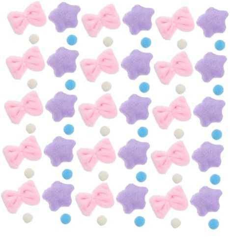 CONGARTENO Cortina para Puerta De Habitación Infantil Cortina De Felpa Color Guirnalda De Bolas De Lazo De Felpa Decoración para Dormitorio De Niñas DIY para Puerta De Habitación