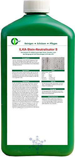 ILKA® - Neutralisator S für alkalisch gereinigte Steine | 10ltr | neutralisiert mit Laugen oder alkalischen Abbeizer gereinigte Steinoberflächen zur weiteren Bearbeitung