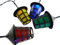 Christmas Concepts® 40 Multi Coloured Chasing LED Lantern Lights - 8 Metre Length - Christmas/All Year Round Lights