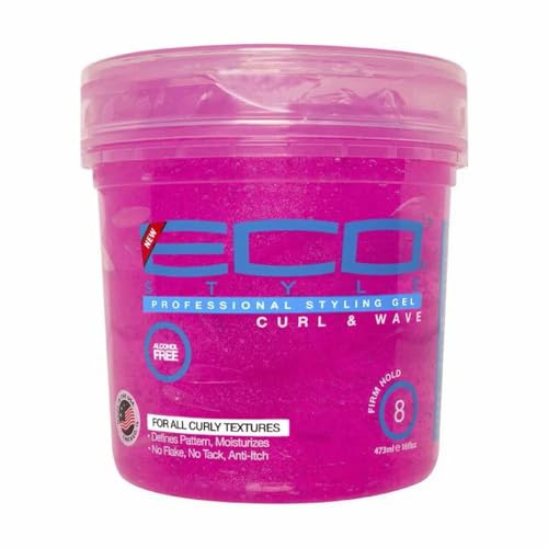 ECOCO EcoStyler Styling Gel, Locken und Wellen, 16 Unzen (2er Pack)
