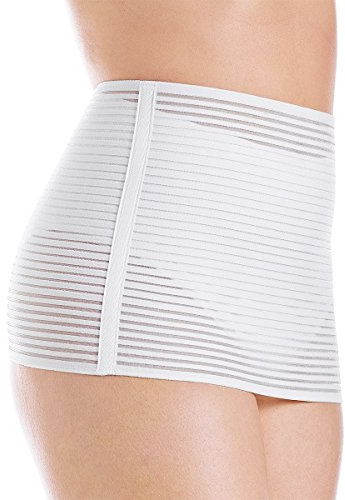 Chicco Ceinture Reglable Post-Partum, Matériau Respirant, Confortable et Facile à Enfiler, avec Fermeture à Bande Auto-Agrippante, Avec Rembourrage en Coton, Blanc