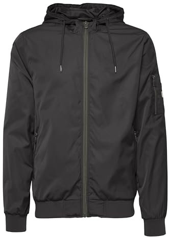 Blend Razy Herren Übergangsjacke Herrenjacke Jacke mit Kapuze, Größe:3XL, Farbe:Phantom Grey (70010)
