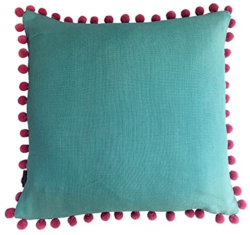Riva Home Mardi Gras - Cuscino imbottito in piuma, 50 x 50 cm