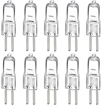 AUFWH 10pcs G5.3 36V 35W / 50W Lampadine alogene Lampadine Lunga durata Lampade a capsula bianche bianche Bulbs trasparenti Lampadine di illuminazione per interni-G5.3-12V-35W._10 PEZZI