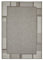 andiamo In- & Outdoor Teppich Louisville moderner Webteppich Bordüre vollständig umkettelt Flachgewebe 120 x 170 cm taupe