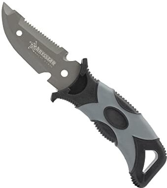 ABYSSTAR Immersion 8, Coltello subacqueo Unisex Adulto, Nero, 8 cm