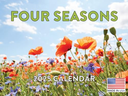 Four Seasons Calendar 2027 Seasonal Monthly Wall Calender 12 Month