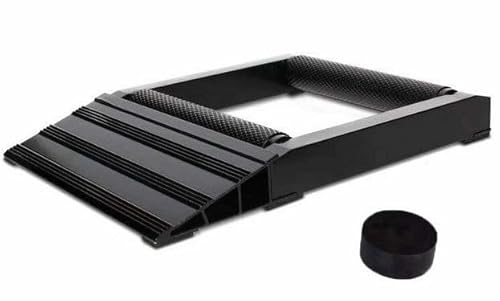 Soporte giratorio de rodillos para rueda de motocicleta, fácil limpieza y mantenimiento, capacidad 225 kg