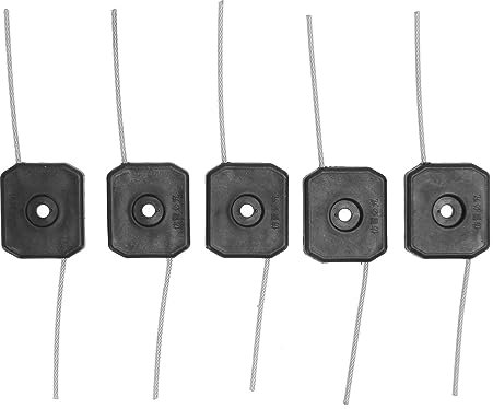 5pcs Replacement String Trimmer Head, 150mm Trimmer Line Garden Tool Accessories for Electric Grass Trimmers