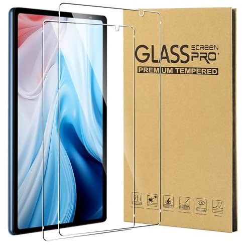 CONAPIKA Schutzfolie für Biegedy B22 Tablet/JUEDUR Tablet 10 Zoll, 2 Stück 9H Härte Anti-Kratzen Anti-Bläschen Gehärtetes Glas Displayfolie HD-Klar Anti-Fingerabdruck Displayschutzfolie