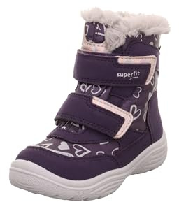 Superfit Crystal Warm Gefütterte Gore-tex Botte de Neige, Violet 8520, 26 EU