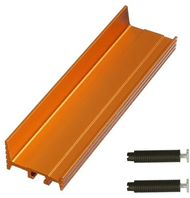 BORA 8-Inch Fence Workbench Stop with with Quick-Adjust Pegs - Versatile 3/4 Bench Dog Hole Clamp Stop System for Woodworking Projects - Planing Stop Works with Bench Dog Clamps for Workbench