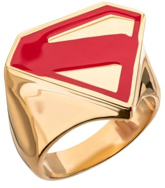 Superman Logo Anello Sigillo