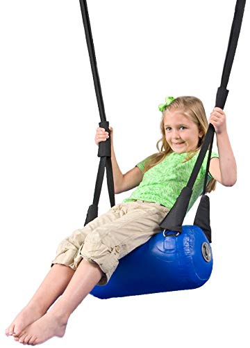 Fun and Function Air-Lite Junior Bolster Swing Helps to Soothe, Stimulate and Strengthen Kids with Special Needs or Sensory Challenges, Holds up to 150 lbs.