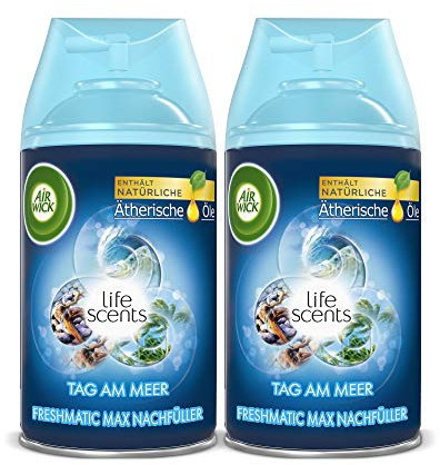Air Wick Freshmatic Max Duftspray Nachfüller, Tag am Meer, 2 x 250ml