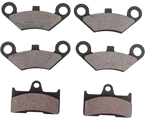 6st Bromsbelägg Fram och Bak för CF Moto CF500 500 CF600 600 Iron Brake Pad