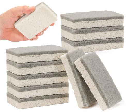 Prestige Home Set di Spugnette Cucina Ecologiche, Spugna Piatti Ecologica, Spazzole Lavapiatti Ecosostenibili, PH003