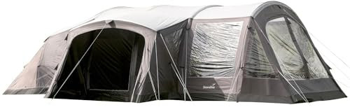 Skandika aufblasbares Zelt Timola 6 Air Sleeper Protect XL Plus | Luftzelt für 6 Personen, Sleeper Technology, 4000 mm Wassersäule, 220 cm Stehhöhe, Canopy, Air Tent | Familienzelt, Outdoor, Camping