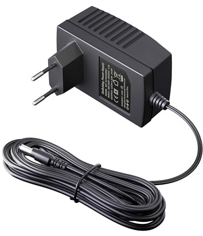 Akinguar Alimentación de CC 12V 2A, Universal Adaptador de Fuente de Alimentación, CA 100-240V a CC 12V, Adaptador Multivoltaje Transformador para Cámara de Seguridad y Sistema de Vigilancia Doméstica