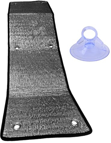 Bifciar - Película aislante de aluminio para ventanas y paredes, barrera térmica fría | Cubierta protectora para puerta de ático, medio ambiente