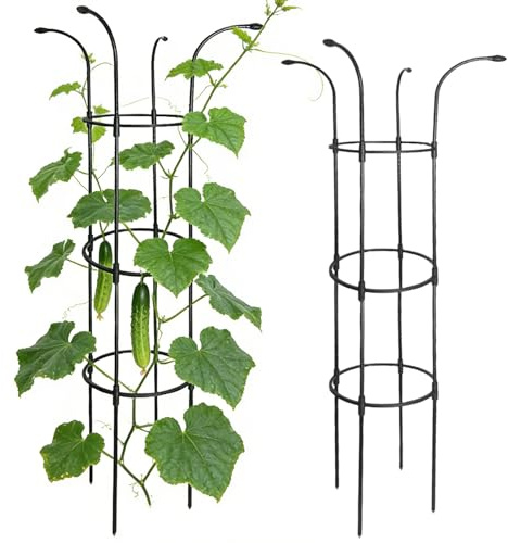 Tutor para Plantas de Jardín Decorativo Vertical Resistente al Óxido