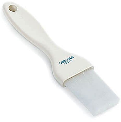 Carlisle FoodService Products 4039002 Galaxy Flat Brush, White, 1 1/2, 1.5 Height, 1.5 Width, 7 Length, Nylon
