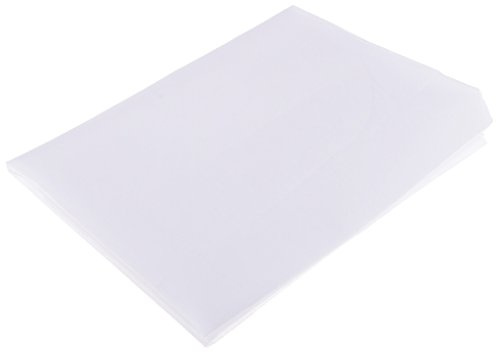 Fenteer Toile Thermocollant Blanc entoilage Coton Rigide pour Renfort Sac au Metre Largeur 100 cm - 1 mètre