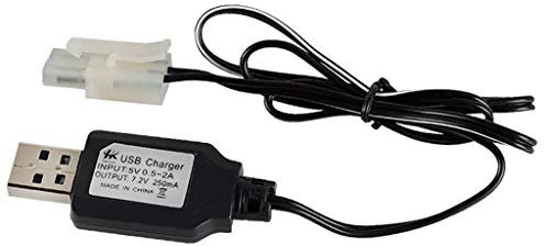 Buwei Rechargeable Battery Charger Ni-Cd Ni-MH SC Batteries Pack KET-2P Plug Power Adapter 7.2V 250mA Output