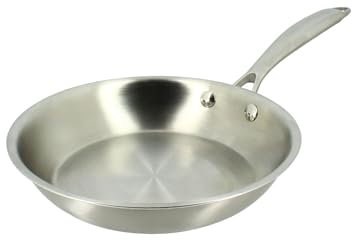 MENASTYL - Poêle Triply 20cm en inox - Fabriquée en France - Compatible tous feux dont induction - 6020485