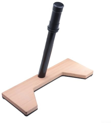 Portabiciclette Brompton con base in lega di alluminio e legno