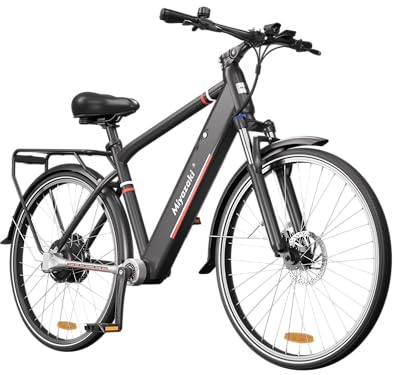 Miyazaki GC1995 Vélo électrique urbain 26 avec entraînement à arbre, capteur de couple, moteur 600 nm, batterie amovible 48 V 14 Ah, jusqu'à 150 KM, zéro entretien, E-bike pour homme et femme