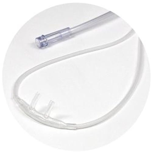 Soft Adult Cannula with 7 Ft Supply Tube (5 Pack)