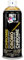 Pinty 223 Bombe effet chrome 520 cc Or C151