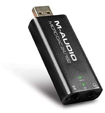 M-Audio Micro DAC 24/192 | Portable Digital-to-Analogue Converter
