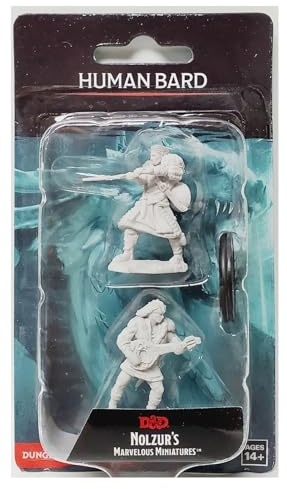 Dungeons & Dragons Nolzur's Marvelous Unpainted Miniatures Human Male Bard