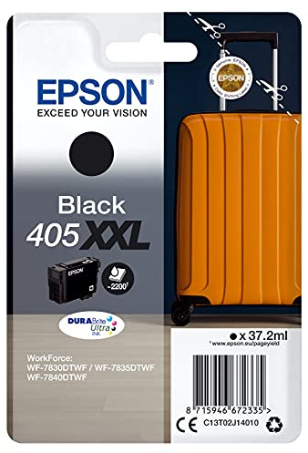 Epson Singlepack Black 405XXL DURABrite Ultra Ink