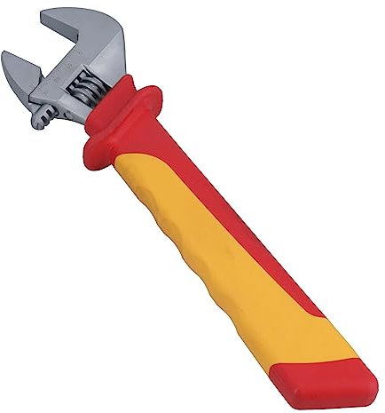 10in VDE Insulated Adjustable Spanner Wrench 0 – 30mm Soft Grip 1000 V AC