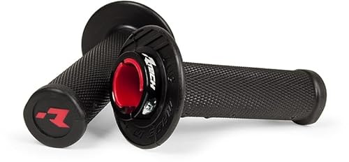 Rtech manopole R20 Lock-on motocross enduro nero