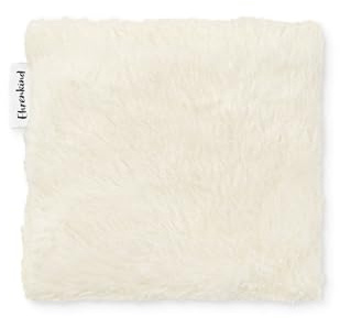 Ehrenkind® Wärmekissen Quadrat aus 100% Bio-Baumwolle Teddy-Stoff | Kirschkernkissen für Babys & Kinder | Natürliches Wärme- & Kühlkissen | Quadratisch Natur 12 × 12 cm | Made in Europe