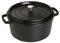 Staub 6-1/4-Quart Round Cocotte, Black Matte by Staub