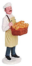 Lemax 62296 Christmas Village Figurine: Bread Delivery