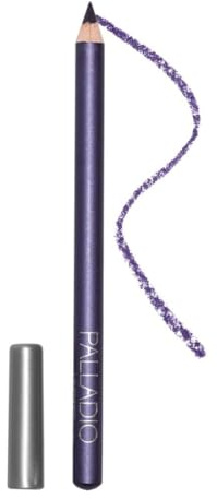 Palladio Wooden Eyeliner Pencil, Thin Pencil Shape, Easy Application, Firm yet Smooth Formula, Perfectly Outlined Eyes, Contour and Line, Long Lasting, Rich Pigment, Lavender
